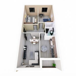 Bloc D F3 -g- 81 m²